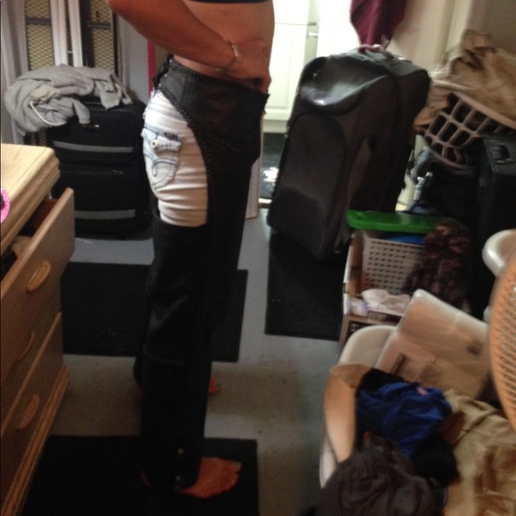 Leather chaps - Picture 3 of 6